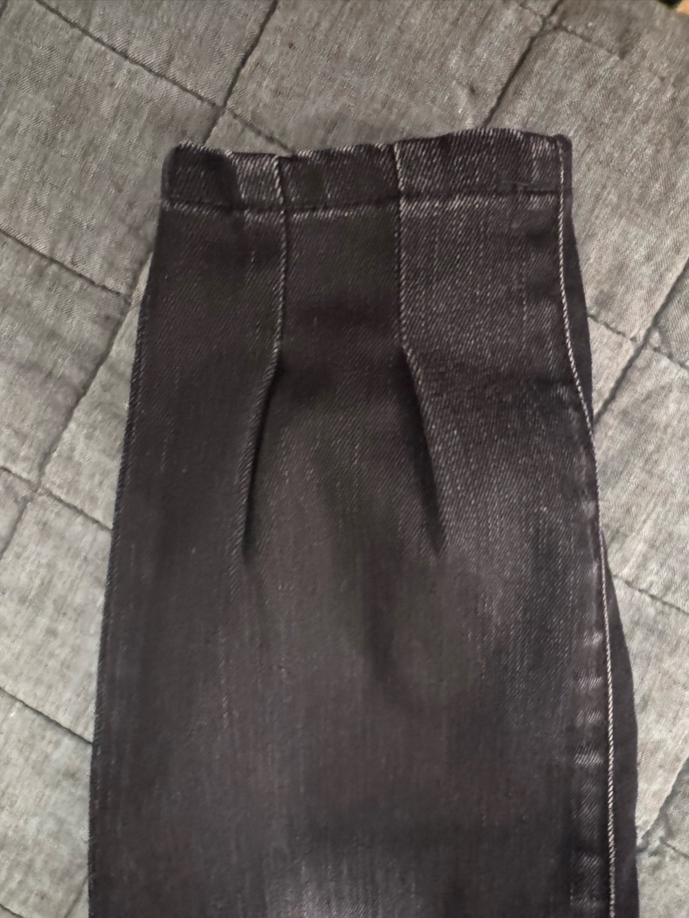R13 Women's Black Washed Ankle Crop Jeans - Picture 11 of 13
